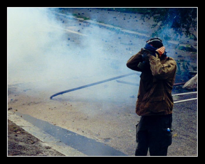 Z demonstrace proti MMF